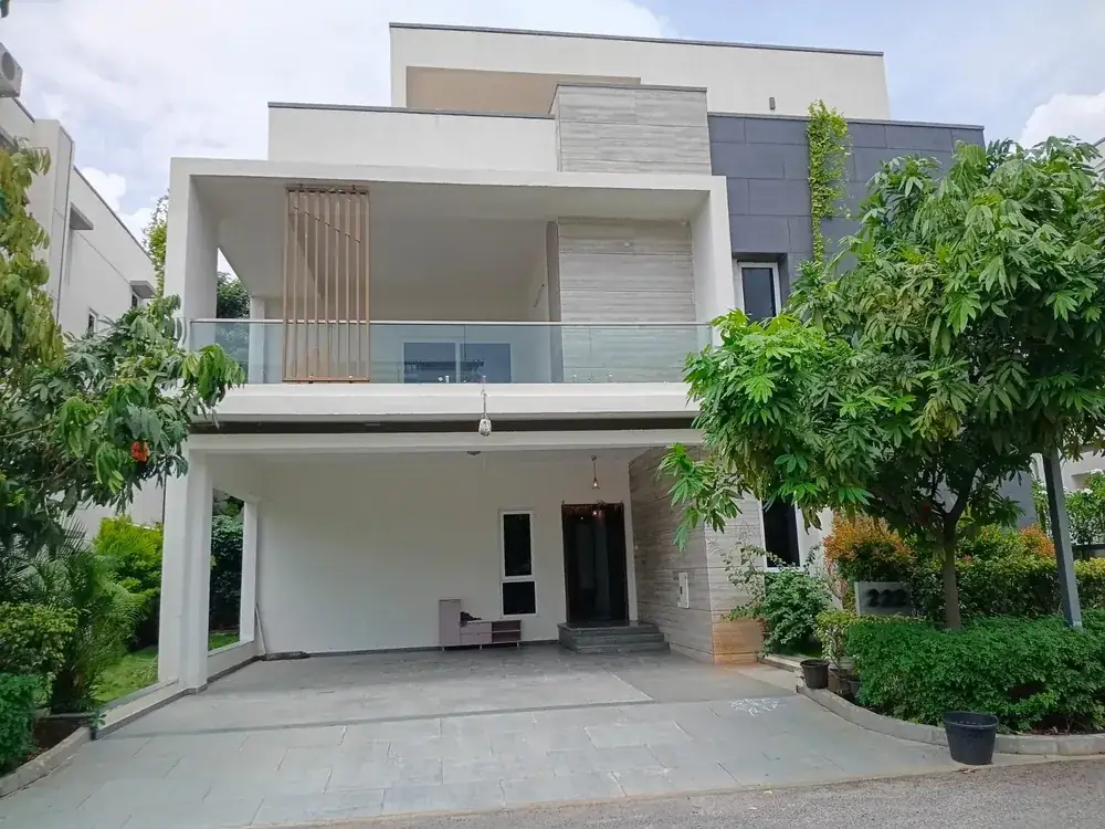 4BHK villa in Rajapushpa Green Dale, Tellapur